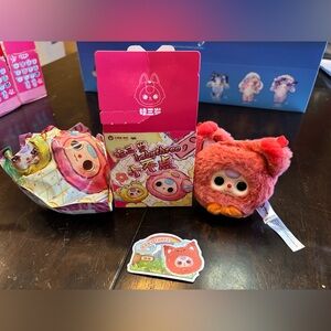 BB3 Baby Three Tiny / Mini Animal Head Fox Pendant NWT